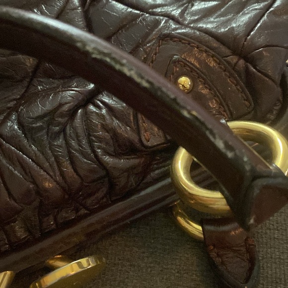 Marc Jacob’s brown leather quilted tote bag - Picture 4 of 12